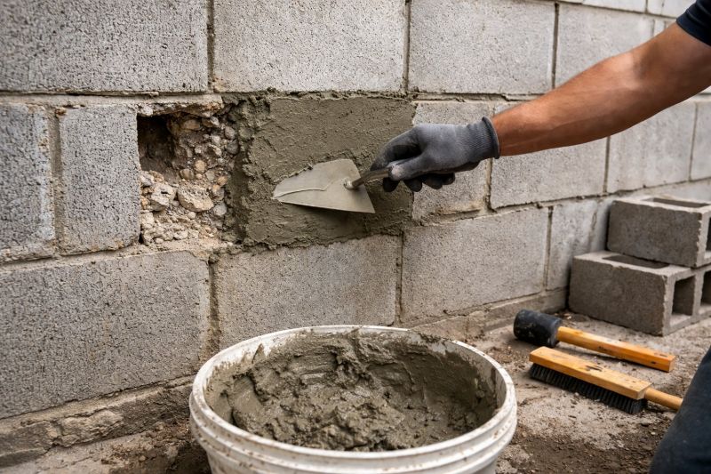 Block Wall Repair in Weber County, UT