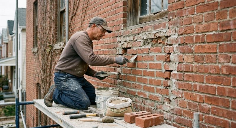 Brick Repair in Davis County, UT