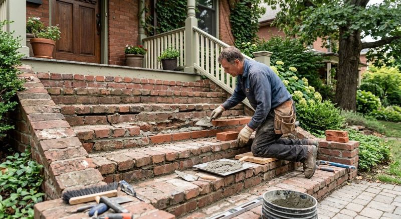 Brick Repair in Davis County, UT