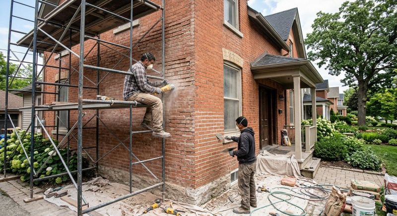 Brick Restoration in Box Elder County, UT