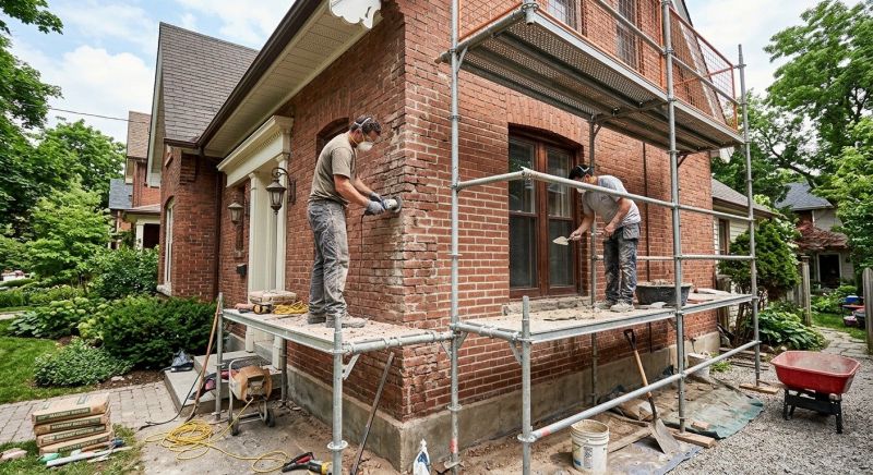 Brick Restoration in Eden, UT