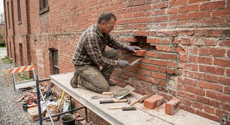 Brick Stairs Repair in Clearfield, UT