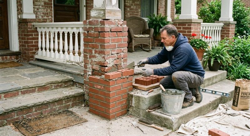 Brick Stairs Repair in Ogden, UT