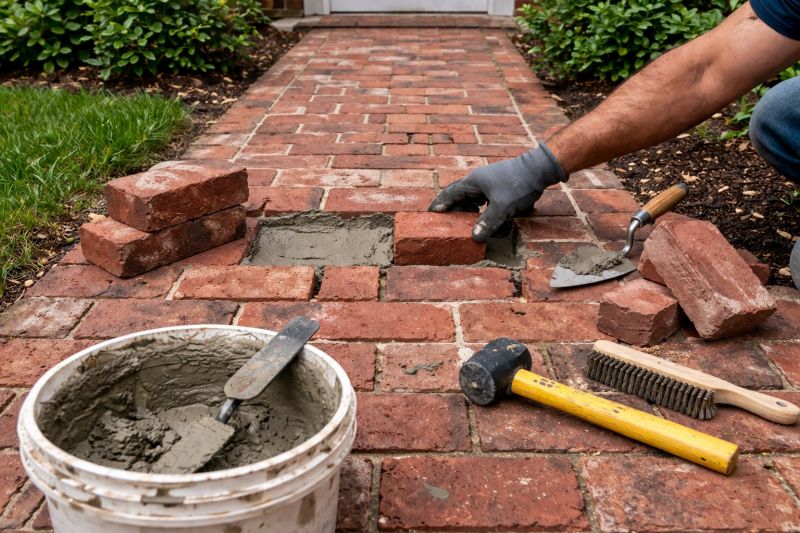 Brick Stoop Repair in Ogden, UT