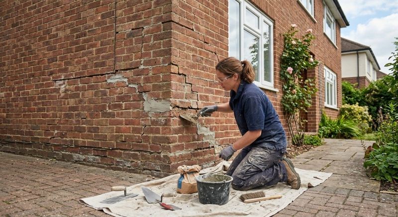 Brick Wall Repair in Clearfield, UT