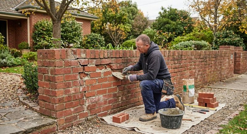 Brick Wall Repair in Hooper, UT