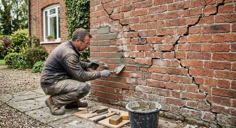 Brick Wall Repair in Weber County, UT