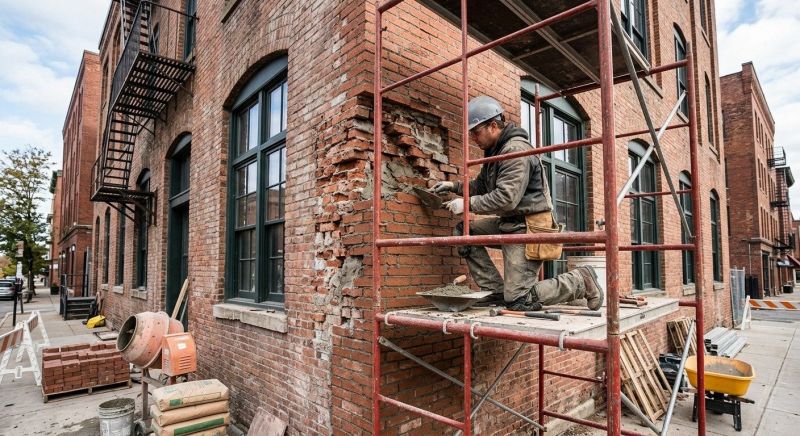 Commercial Brick Repair in Ogden, UT