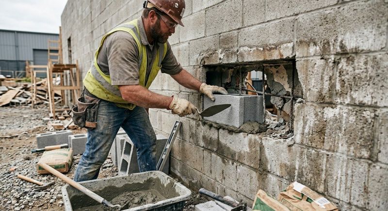 Masonry Wall Repair in Ogden, UT
