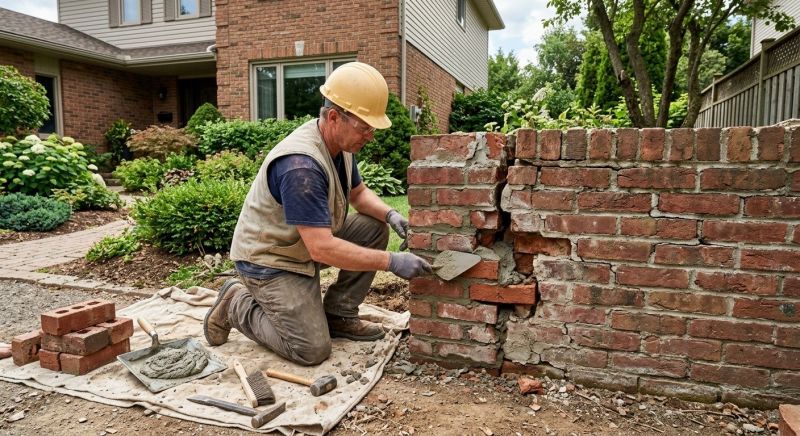 Masonry Wall Repair in Ogden, UT