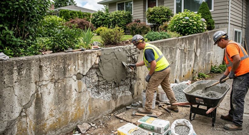 Retaining Wall Repair in Box Elder County, UT