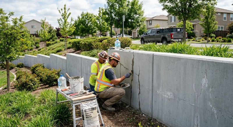 Retaining Wall Repair in Brigham City, UT