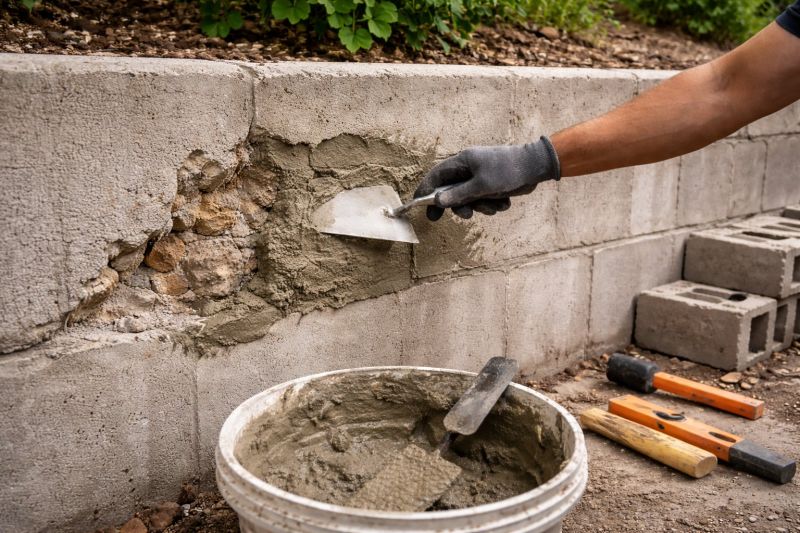 Retaining Wall Repair in Davis County, UT