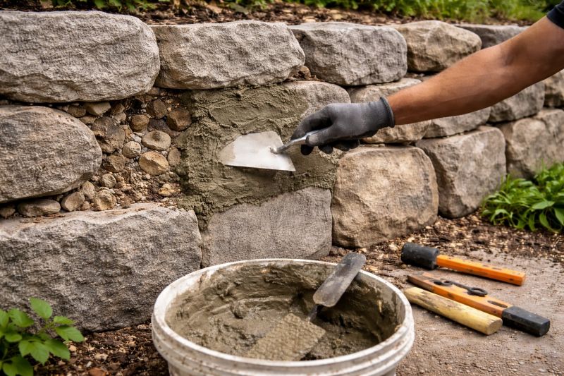 Retaining Wall Repair in Davis County, UT