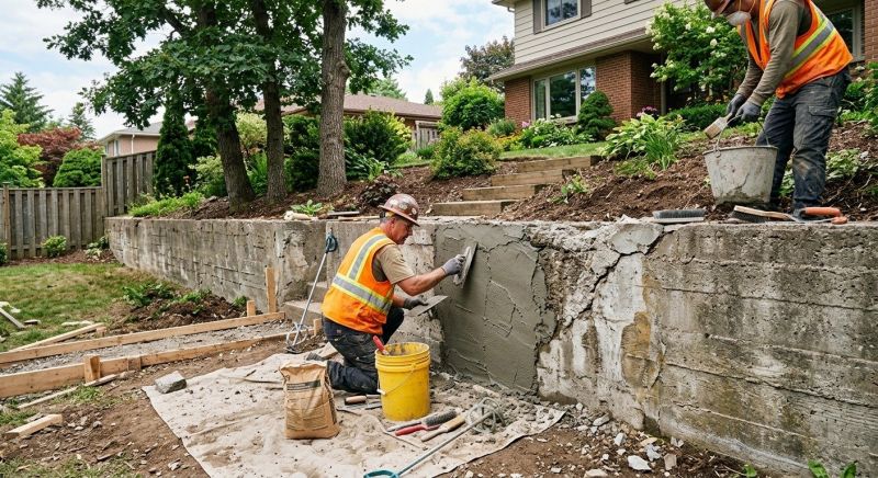 Retaining Wall Repair in Layton, UT