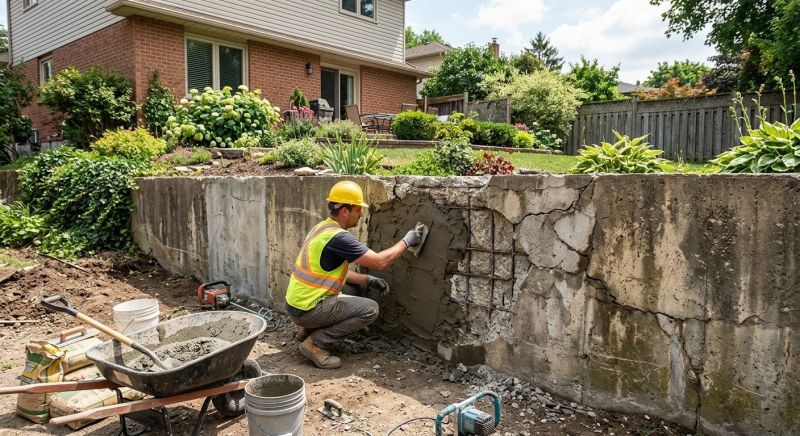 Retaining Wall Repair in Syracuse, UT