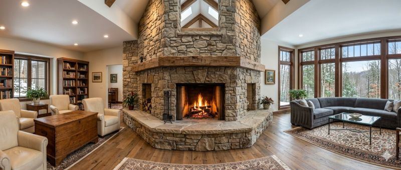 Stone Chimney Installation in Farmington, UT