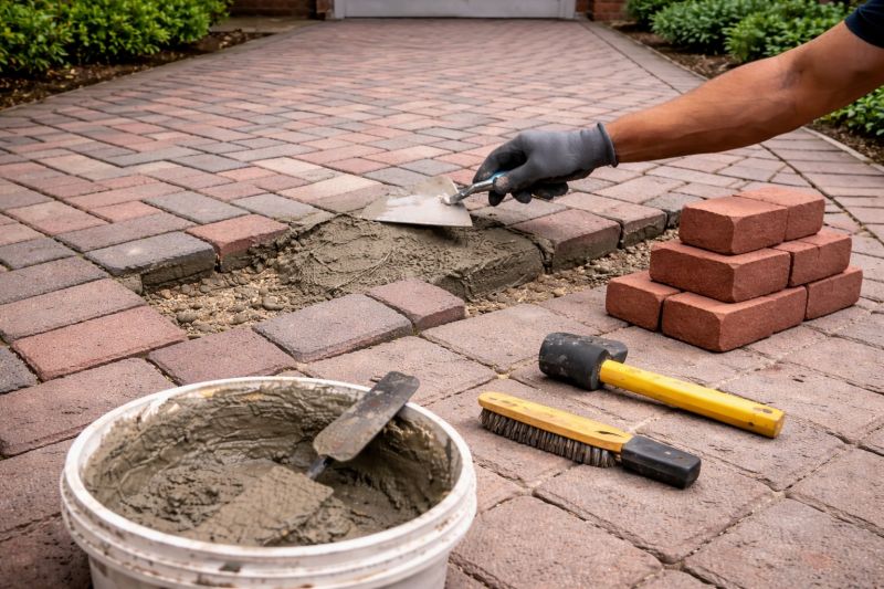 Stone Driveway Repair in Ogden, UT