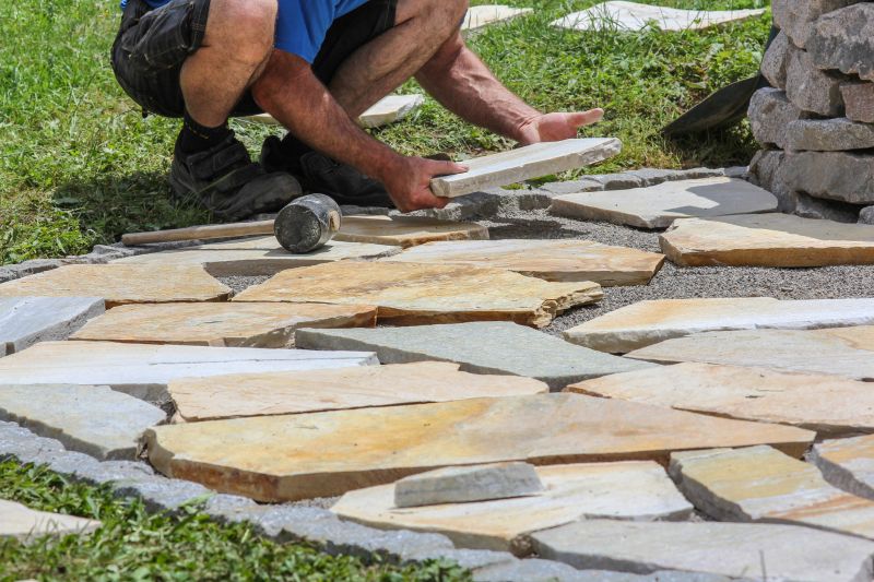 Stone Walkway Repair in Ogden, UT
