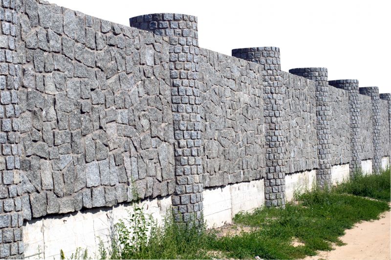 Stone Wall Repair in Syracuse, UT
