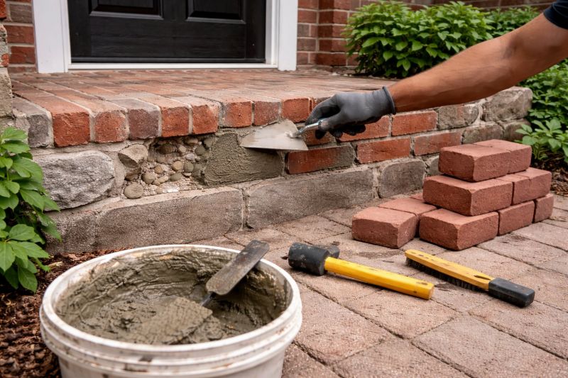 Stonework Repair in Hooper, UT